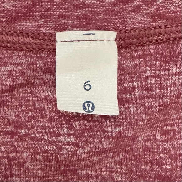 Lululemon Time To Sweat Short Sleeve Tee In Heathered So Merlot - Picture 6 of 6